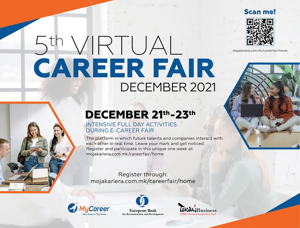 The 5th virtual career fair December 2021