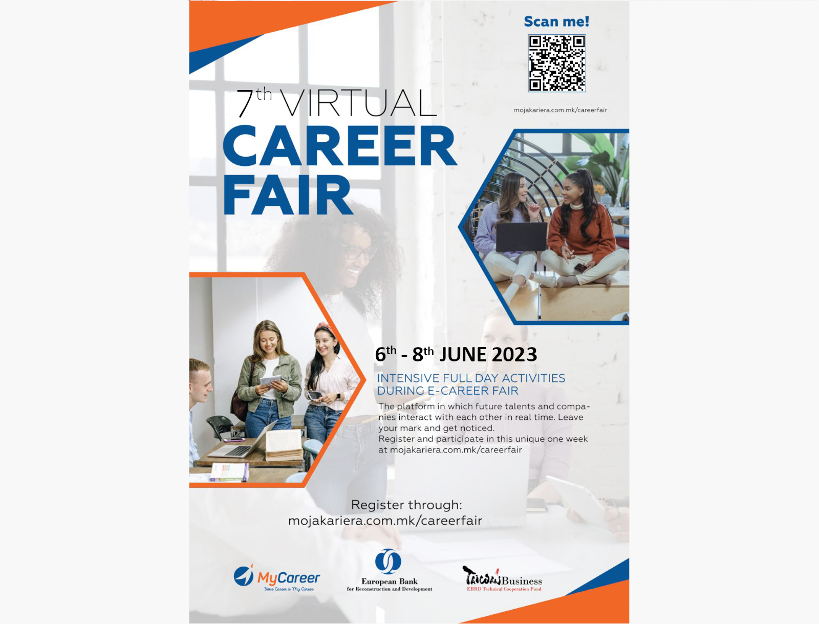 The 7th virtual career fair, 6th - 8th June 2023